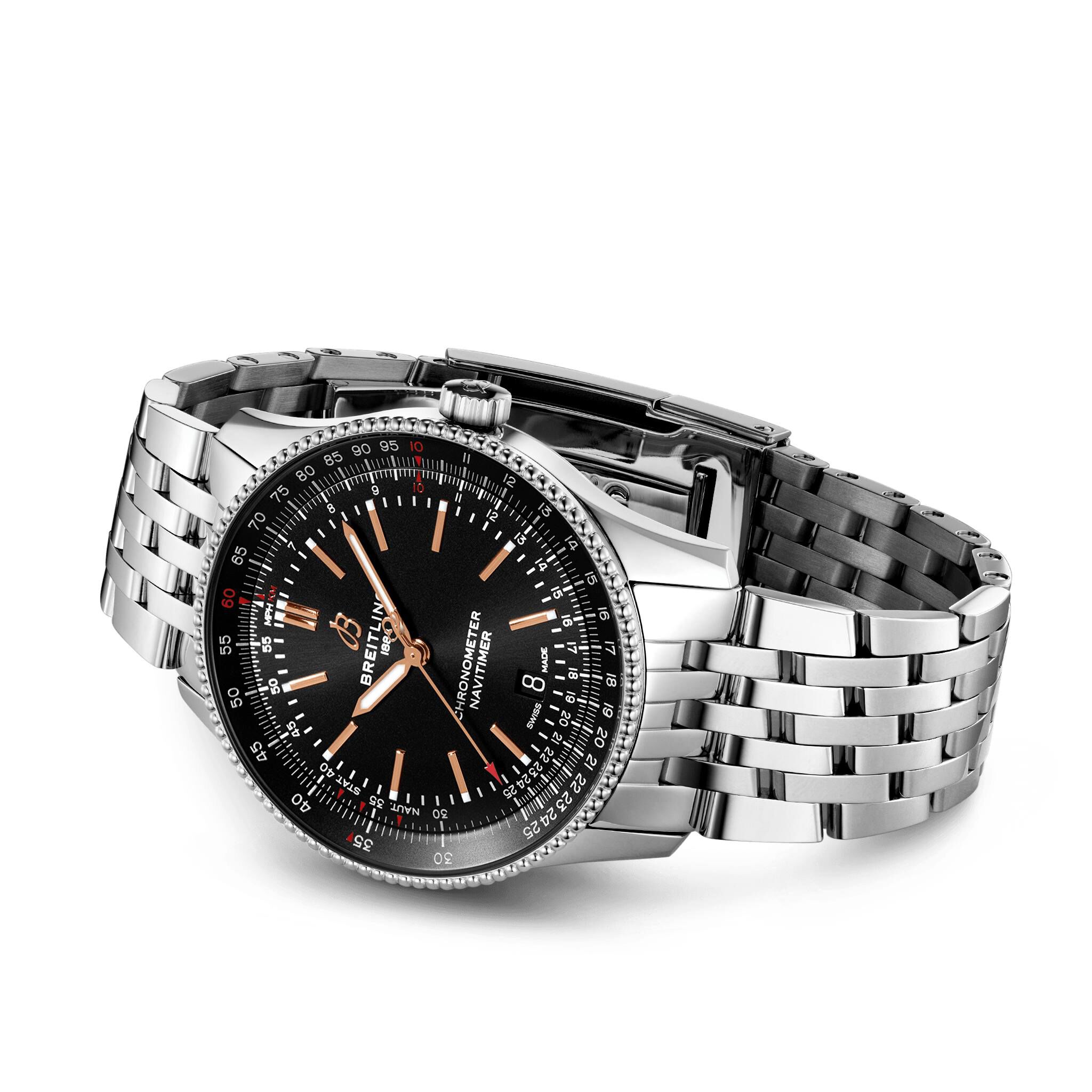 Breitling navitimer automatic sales 41 review
